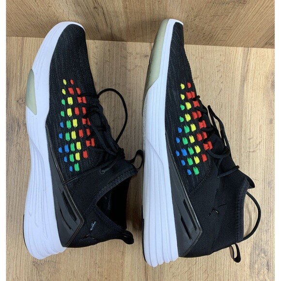 Puma Mantra Heat Map Training Sneaker Shoes Mens Size US 13 Black Running Joggin - Picture 11 of 15